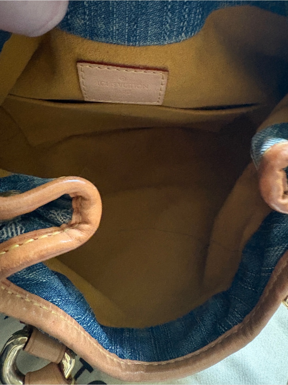 vintage Louis Vuitton Monogram Denim Pleaty bag - Picture 9 of 13